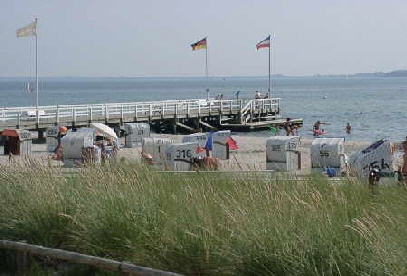 Seebr�cke Alt-Hohwacht
